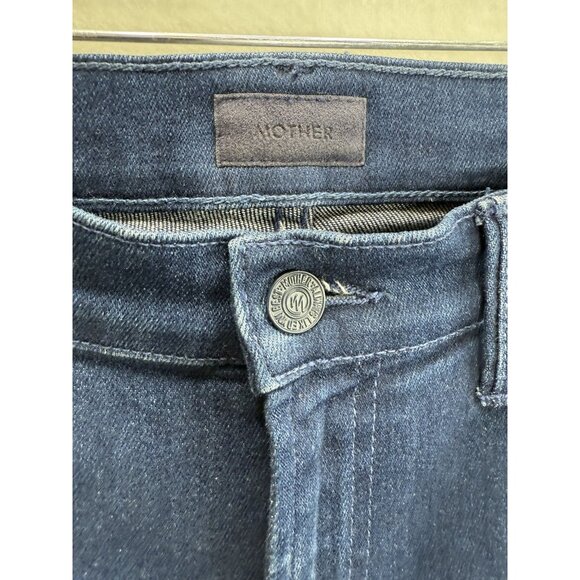 Mother Women's The Smooth Hustler Jeans in Over The Rainbow Embroidered Size 30 - Picture 3 of 13